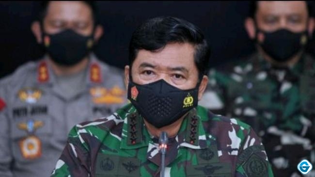 Panglima TNI Marsekal Hadi Tjahjanto. (ANTARA FOTO)